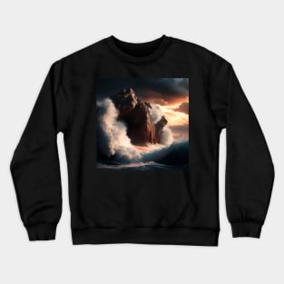 Ocean Storm Barrier Crewneck Sweatshirt